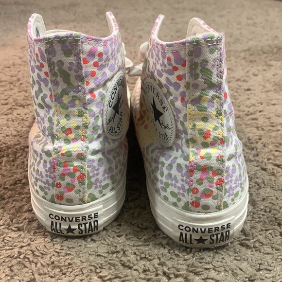 High top floral converse - Picture 5 of 6
